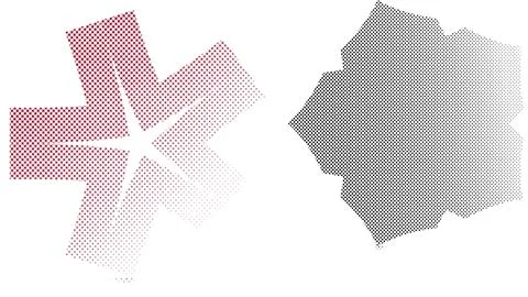 Modern Spiral Inspired Multi Unique Texture PackShiny Blurry Minimal Backgr.. Illustrazione stock
