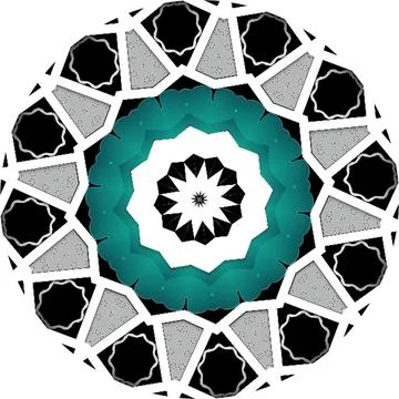 Modern Spiral Mandala Inspired Multi Unique Texture PackShiny Blurry Minima.. 스톡 일러스트
