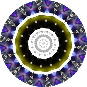 Modern Spiral Mandala Inspired Multi Unique Texture PackShiny Blurry Minima.. 스톡 일러스트