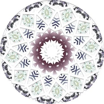 Modern Spiral Mandala Inspired Multi Unique Texture PackShiny Blurry Minima.. 스톡 일러스트