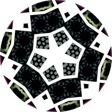 Modern Spiral Mandala Inspired Multi Unique Texture PackShiny Blurry Minima.. 스톡 일러스트