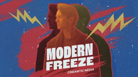 Modern Sport Action Fast Freeze Frame Opener After Effects stock