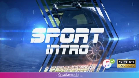 Modern Sport Intro – After Effects Template 스톡 After Effects