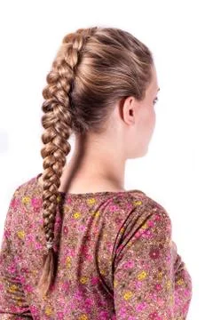 Modern sporting hairstyle Stock Photos