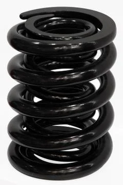 Modern spring isolated on white background. Stock Photos