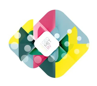 Modern square abstract background 스톡 일러스트
