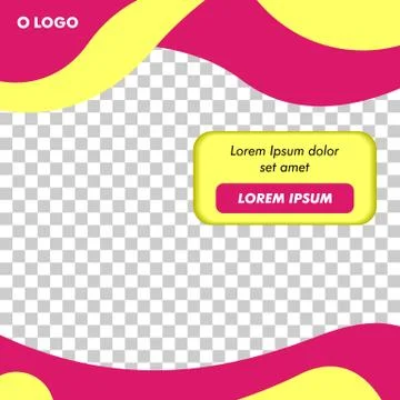 Modern Square Banner Template Vector Stock-Illustration