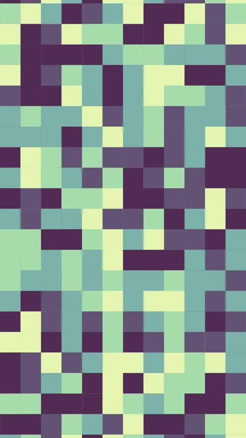Modern Square Cell Composition Motion Loop Vídeo Stock 329919339