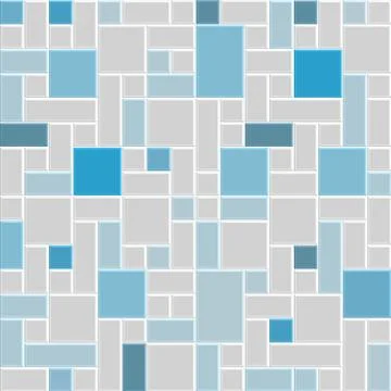 Modern square tile-04 Stock Illustration