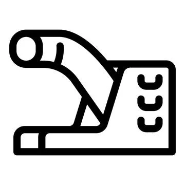 Modern stapler putting together documents with ease Stock Illustration