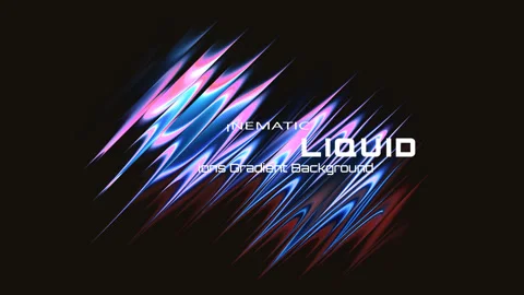 Modern star liquid gradient cinematic motion animation background 動画素材 342037734