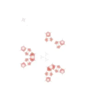 Modern Star Soft Shape Clean Abstract Rounded Shapes for Branding and Web D.. 스톡 일러스트