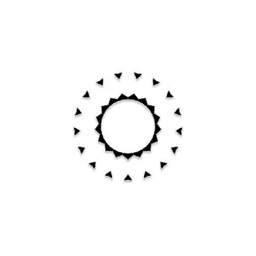 Modern Star Soft Shape Clean Abstract Rounded Shapes for Branding and Web D.. 스톡 일러스트