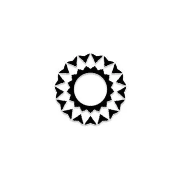 Modern Star Soft Shape Clean Abstract Rounded Shapes for Branding and Web D.. 스톡 일러스트