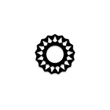 Modern Star Soft Shape Clean Abstract Rounded Shapes for Branding and Web D.. 스톡 일러스트