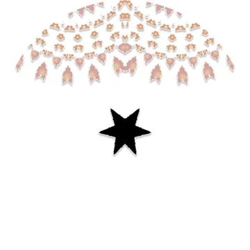 Modern Star Soft Shape Clean Abstract Rounded Shapes for Branding and Web D.. 스톡 일러스트