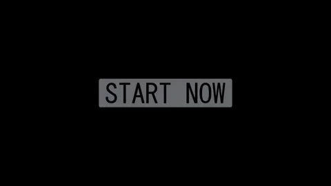 A modern start now icon glowing on a black background, designed with a clea.. Stock Footage 336076816