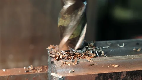 Modern steel and metal processing technology. Production of industrial parts in Stock Footage 201607194