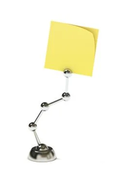 Modern sticky holder Stock Illustration