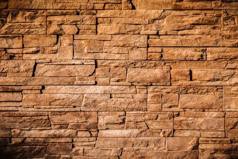 Modern stone wall background texture Stock Photos