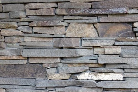 Modern stone wall background texture 库存照片