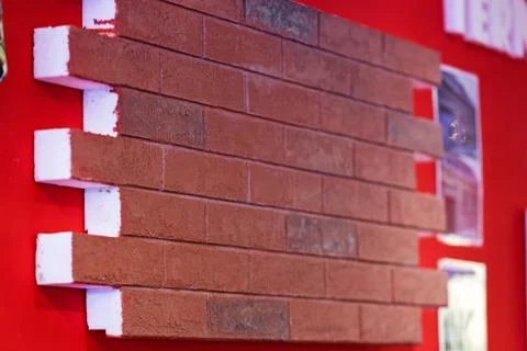 Modern stone wall Stock Photos