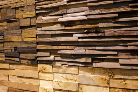 Modern stone wall Stock Photos
