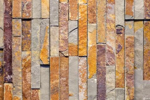 Modern stone wall Stock Photos