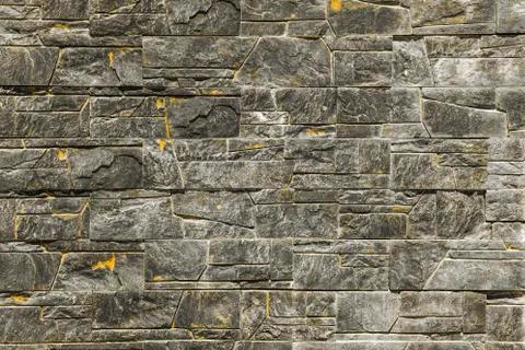 Modern stone wall Stock Photos