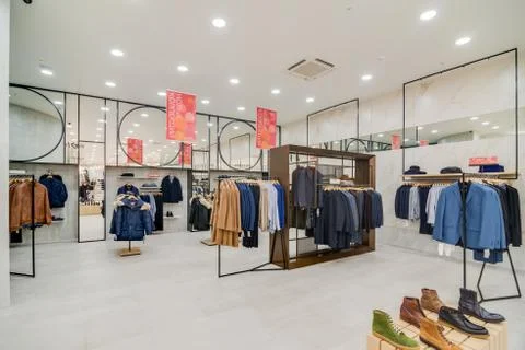 Modern store Stock Photos