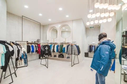 Modern store Stock Photos