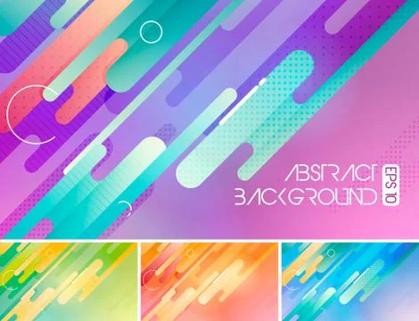 Modern stripes abstract background Stock Illustration