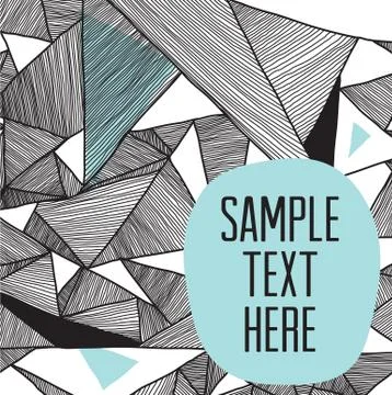 Modern structural background of geometric triangular patterns 库存插图