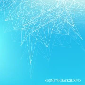 Modern Structure Molecule DNA. Atom. Molecule and communication background for Stock Illustration