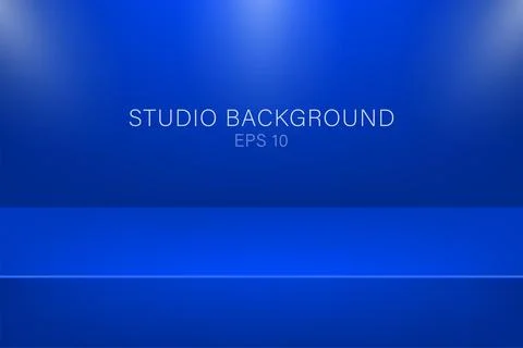 Modern studio background, great design for any purposes. Vector dark blue abs Stock Illustration