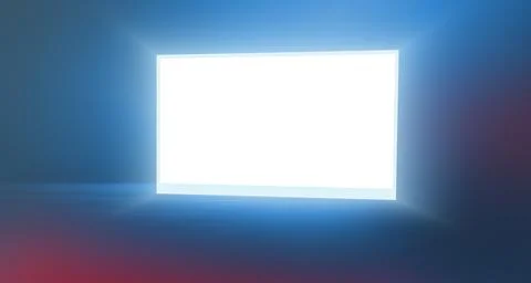 Modern studio bright flat screen concept series Иллюстрация