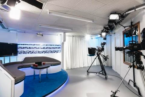 A Modern Studio Set Stock Photos