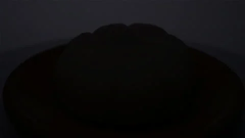 Modern style moon cake highlighted in dark Stock Footage 94413783