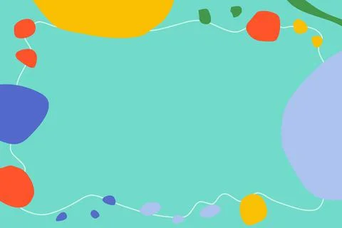Modern stylish abstract background shapes. Vector illustration Stock Illustration