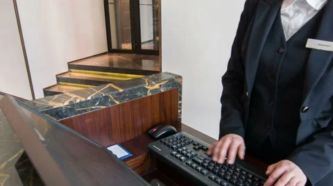 Modern stylish hotel includes everything for you Stock Footage 48912096