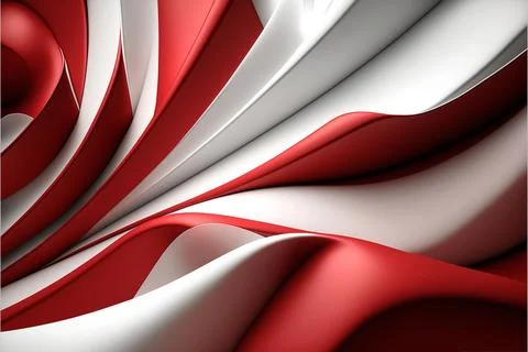 Modern stylish red wave background Stock Illustration