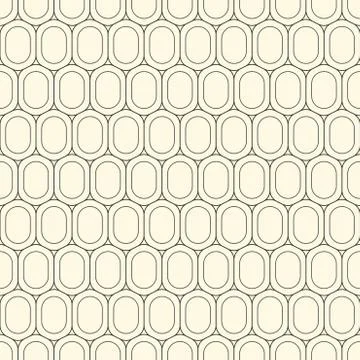Modern stylish repeating geometric texture of monochrome shapes of hexagon va Stockillustratie