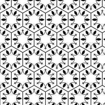 Modern stylish seamless pattern. repeating geomatric texture. Stock Illustration