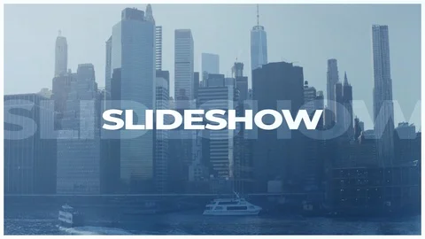 Modern Stylish Slideshow  After Effects	Stock