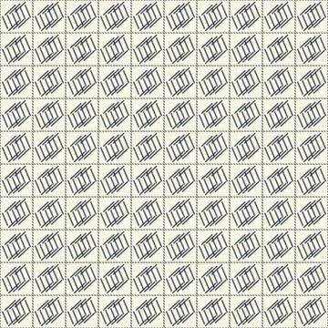 Modern stylish texture. Repeating geometric tiles. Foto stock