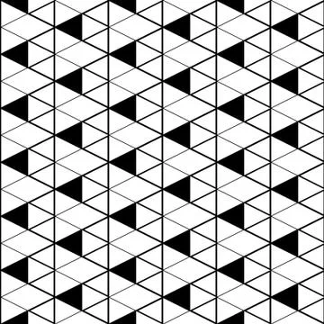 Modern stylish texture with triangles Stock Illustration