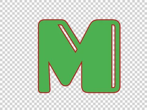 Modern Stylized 3D Letter A Logo Icon Stock Illustration