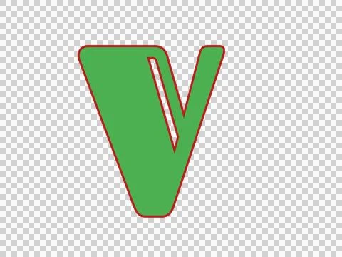Modern Stylized 3D Letter A Logo Icon Stockillustratie