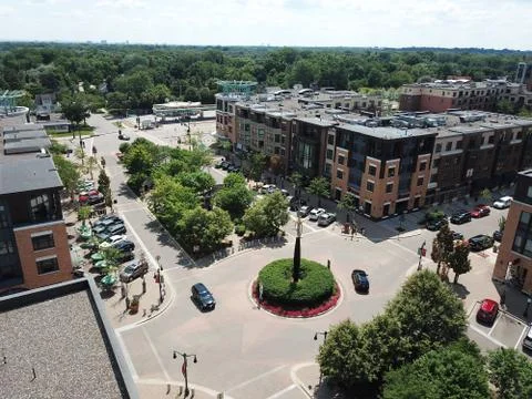 Modern Suburb Stock Photos