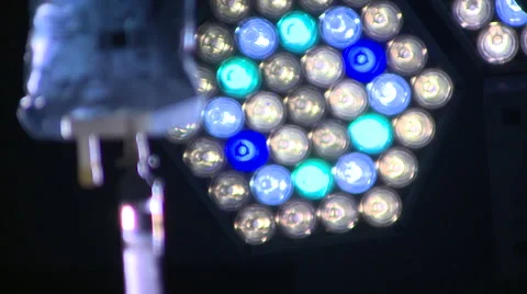 Modern Surgery LED Light tilt to IV Drip Stock Footage 47718506